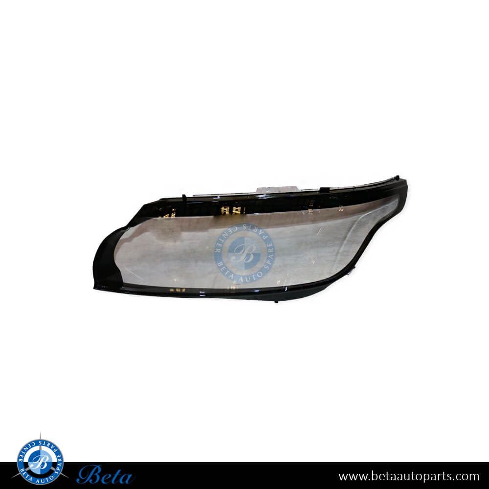 Left Side Headlamp Lens for Range Rover Sport 2013-2017 models, Part Number LR054713 Left Side Headlamp Lens for Range Rover Sport 2013-2017 models, Part Number LR054713